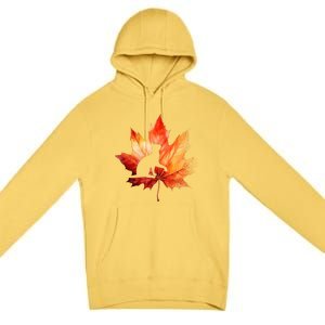 Autumn Cat Fall Lover Premium Pullover Hoodie