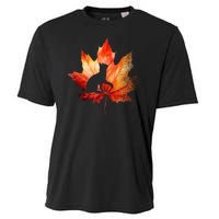 Autumn Cat Fall Lover Cooling Performance Crew T-Shirt