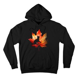 Autumn Cat Fall Lover Hoodie