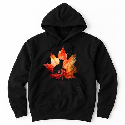 Autumn Cat Fall Lover Hoodie