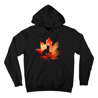 Autumn Cat Fall Lover Hoodie