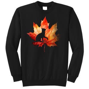 Autumn Cat Fall Lover Sweatshirt