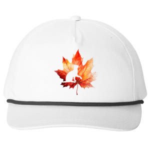 Autumn Cat Fall Lover Snapback Five-Panel Rope Hat