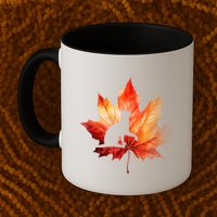 Autumn Cat Fall Lover Mug