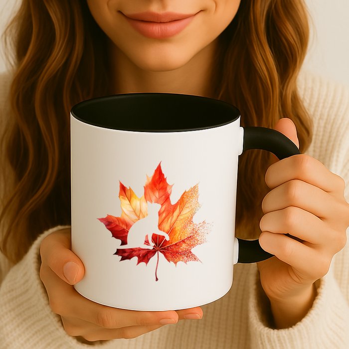 Autumn Cat Fall Lover Mug