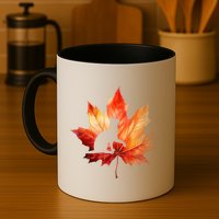 Autumn Cat Fall Lover Mug