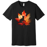 Autumn Cat Fall Lover Premium T-Shirt