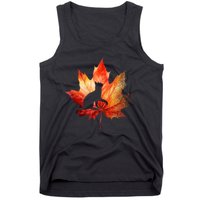 Autumn Cat Fall Lover Tank Top