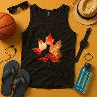 Autumn Cat Fall Lover Tank Top