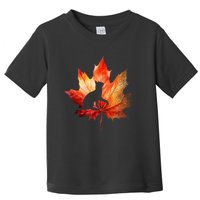 Autumn Cat Fall Lover Toddler T-Shirt