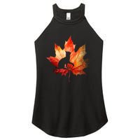 Autumn Cat Fall Lover Women's Perfect Tri Rocker Tank