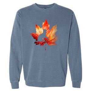 Autumn Cat Fall Lover Garment-Dyed Sweatshirt