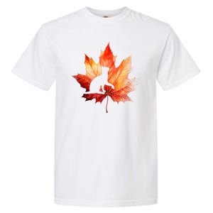 Autumn Cat Fall Lover Garment-Dyed Heavyweight T-Shirt