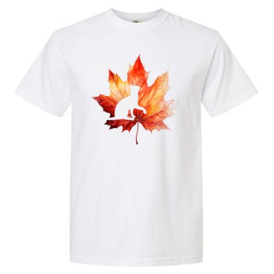 Autumn Cat Fall Lover Garment-Dyed Heavyweight T-Shirt