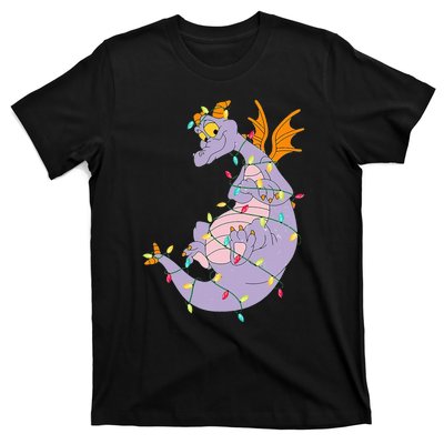 Adorable Christmas Figment Lights for Animal Lovers T-Shirt