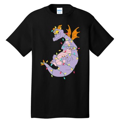 Adorable Christmas Figment Lights for Animal Lovers Tall T-Shirt