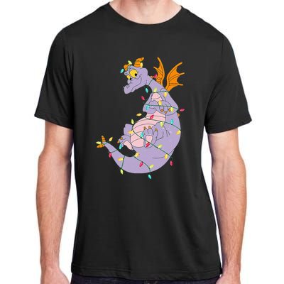 Adorable Christmas Figment Lights for Animal Lovers Adult ChromaSoft Performance T-Shirt