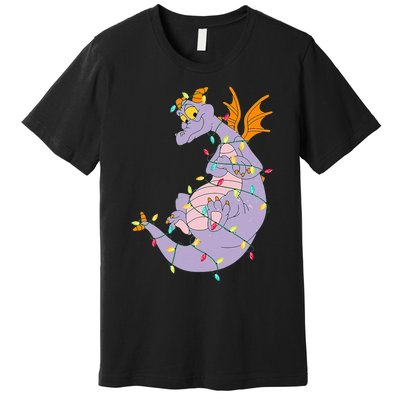 Adorable Christmas Figment Lights for Animal Lovers Premium T-Shirt