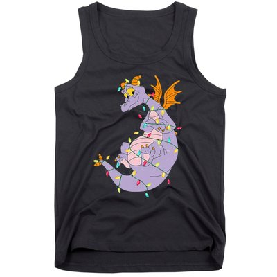 Adorable Christmas Figment Lights for Animal Lovers Tank Top