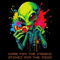 Alien Came For The Probing Stayed For The Pizza Wool Snapback Cap