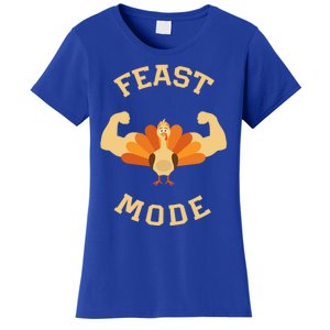 Adults Cute Feast Mode Thanksgiving Day Gift Women's T-Shirt