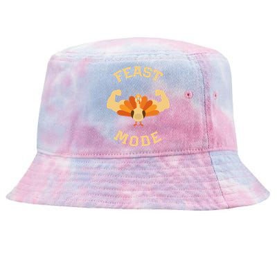 Adults Cute Feast Mode Thanksgiving Day Gift Tie-Dyed Bucket Hat