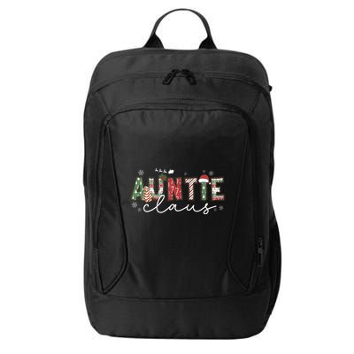 Auntie Claus Groovy Xmas Matching Family  City Backpack