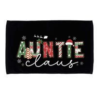 Auntie Claus Groovy Xmas Matching Family  Microfiber Hand Towel