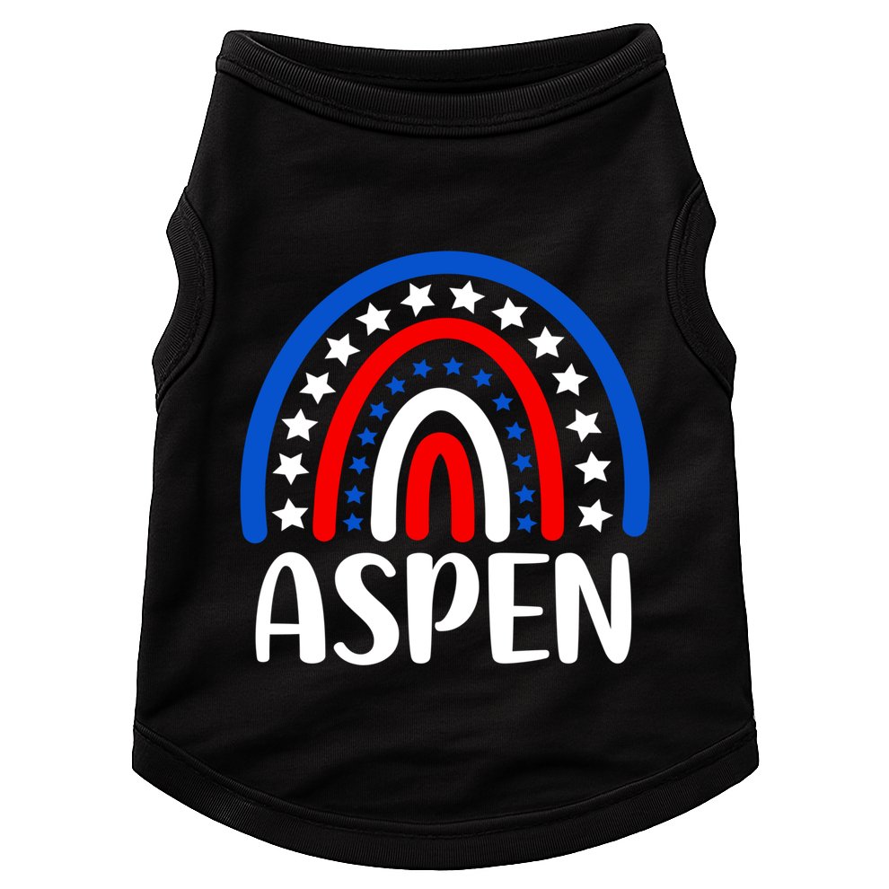 Aspen Colorado Gift I Love Aspen Colorado Usa Gift Doggie Tank