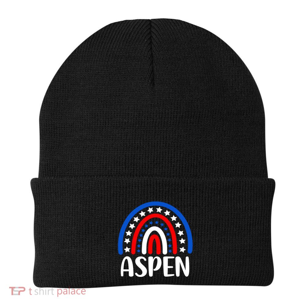 Aspen Colorado Gift I Love Aspen Colorado Usa Gift Beanie