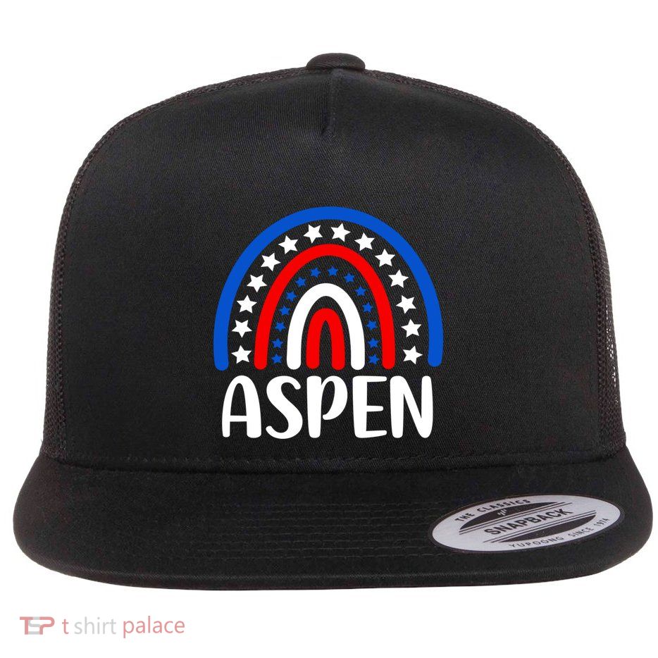 Aspen Colorado Gift I Love Aspen Colorado Usa Gift Flatbill Hat