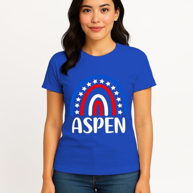Aspen Colorado Gift I Love Aspen Colorado Usa Gift Womens T-Shirt