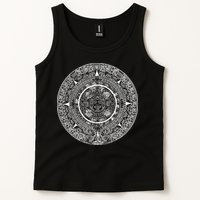 Aztec Calendar God Calendar Serpent Mesoamerica Tank Top