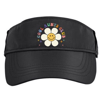 Auntie Cool Gift Cool Aunts Club Funny Auntie Gift Adult Drive Performance Visor