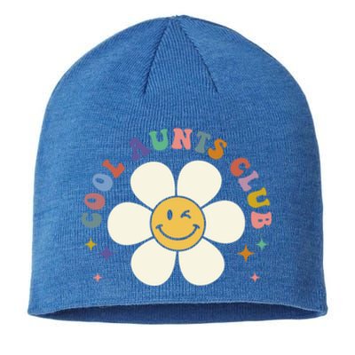 Auntie Cool Gift Cool Aunts Club Funny Auntie Gift Sustainable Beanie