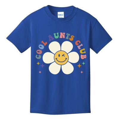 Auntie Cool Gift Cool Aunts Club Funny Auntie Gift Kids T-Shirt