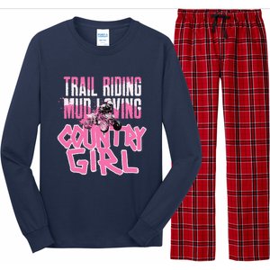 ATV Country Girl Four Wheeler Long Sleeve Pajama Set