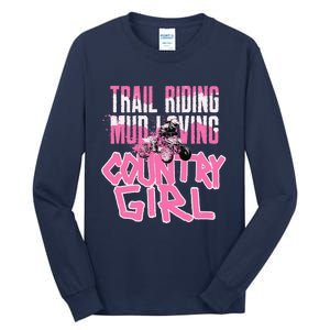 ATV Country Girl Four Wheeler Tall Long Sleeve T-Shirt