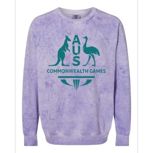 Aus Commonwealth Games Commonwealth Games Australia Australia Team Commonweal Colorblast Crewneck Sweatshirt