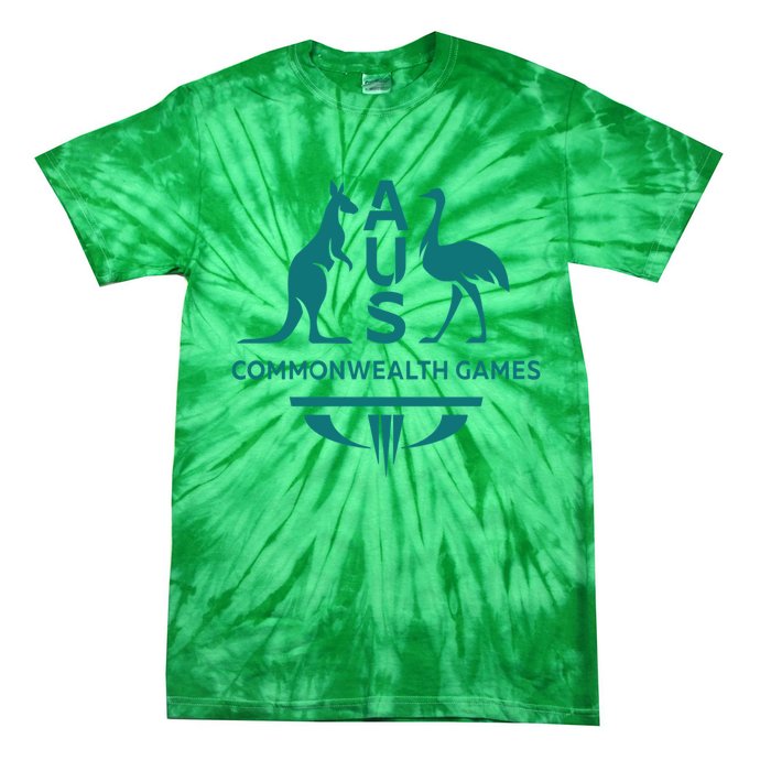 Aus Commonwealth Games Commonwealth Games Australia Australia Team Commonweal Tie-Dye T-Shirt