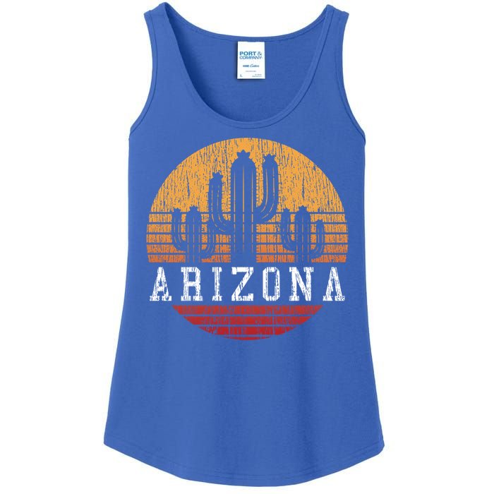 Arizona Cool Gift Gift Vintage Retro Cactus Gift Ladies Essential Tank