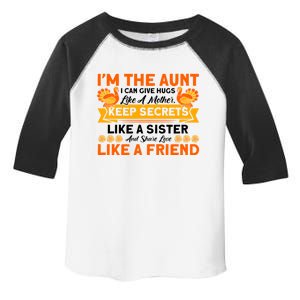 Aunt Can Give Hugs Like A Mother Thanksgiving Aunt Funny Gift Toddler Fine Jersey T-Shirt