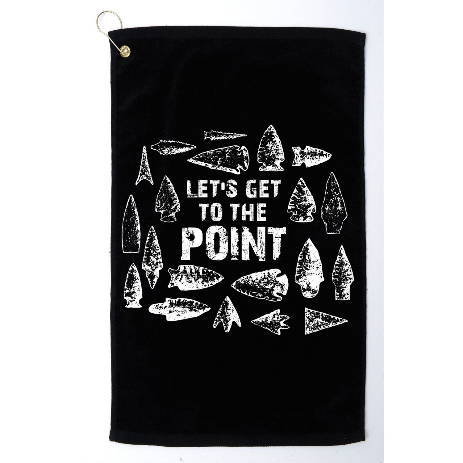 Arrowhead Collector Gift Arrowhead Hunting Gift Gift Golf Towel