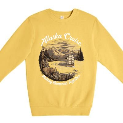 Alaska Cruise Gift Premium Crewneck Sweatshirt