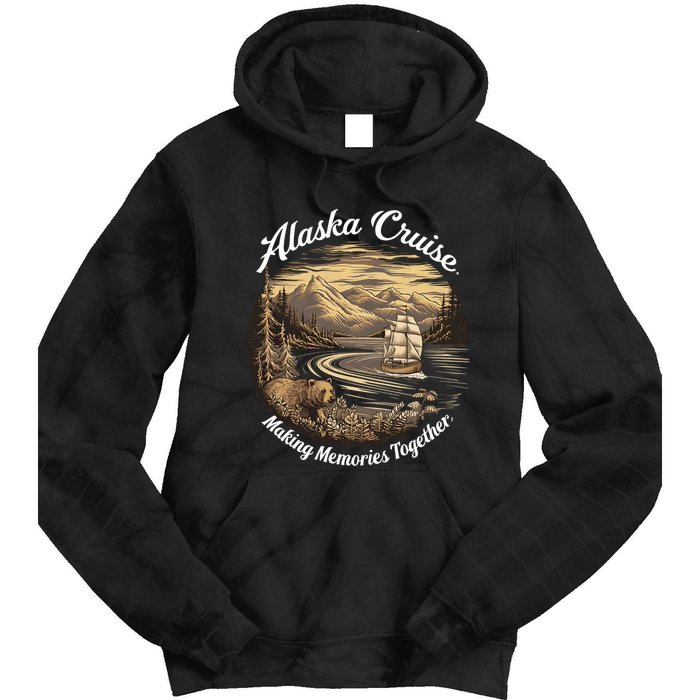 Alaska Cruise Gift Tie Dye Hoodie