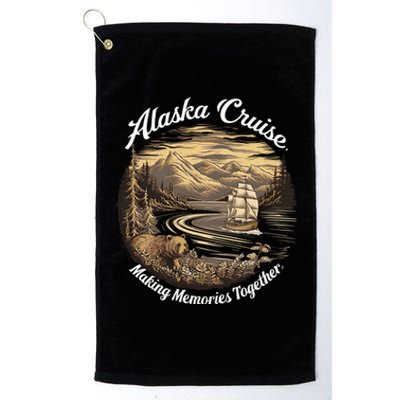 Alaska Cruise Gift Platinum Collection Golf Towel