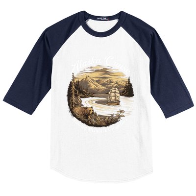 Alaska Cruise Gift Baseball Sleeve Shirt