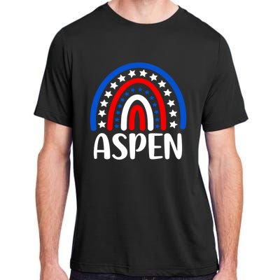 Aspen Colorado Gift I Love Aspen Colorado Usa Gift Adult ChromaSoft Performance T-Shirt