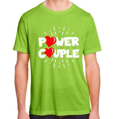 Anniversary Couple Gift Power Couple Gift Couples Valentine's Day Cool Gift Adult ChromaSoft Performance T-Shirt