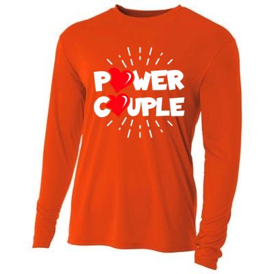 Anniversary Couple Gift Power Couple Gift Couples Valentine's Day Cool Gift Cooling Performance Long Sleeve Crew